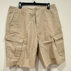 Nautica Men's Beige Cargo Shorts